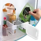Draw Organiser Boxes Plastic Desk Drawer Fridge Tray Makeup Divider Storage P8F8