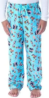 [INTIMO] Space Jam A New Legacy Boys' Allover Character Loungewear Pajama Pants (4/5) Blue