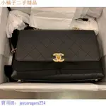 二手 CHANEL香奈兒COCO HANDLE 口蓋包28CM，最新款27開現貨