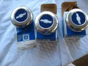 3 GM ORIGNAL BOW TIE WHEEL CENTERS