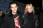 Antonio Banderas & Melanie Griffith at Elton John Hosts "The Conce- Old Photo 3