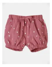 [Sprout] Daisy All Over Print Short in Rose