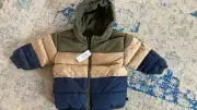 Baby Gap Boys Puffer Jacket Sz 18-24 Mos Brand New With Tags