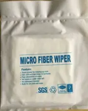 Cleanroom Microfiber wiper 9cm x 9cm size- Dustless Cloth for LCD Screen Laptop