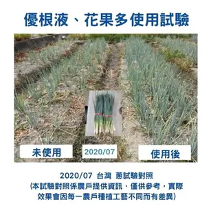 品創農效2號-花果多（生物農業製劑）500ml/1公升/5公升/15公升/20公升 營養液 有機質肥料