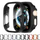 適用於 i Watch Ultra 49 毫米配件的玻璃 + 保護套鋼化屏幕保護膜保護 i Watch series 8
