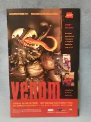 Rare Venom Articulation Action Figure Print Ad