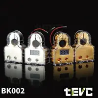在飛比找樂天市場購物網優惠-《tevc》BK002 電瓶頭 電壓表 4路輸出 電池端子 
