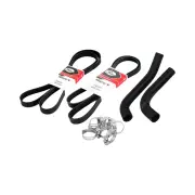 Radiator Hose + Gates Belt Kit for Kia K2900 PU3 2.9L 16V DTFI J3 2008-2013