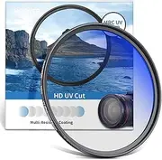 NEEWER 72 mm MRC UV Filter, Protective Filter with 30 Layers, Multi-Resistant Nano Coatings, HD Optical Glass, Water-Repellent, Scratch-Resistant, Aluminium Alloy Ultra Slim Frame, Ultraviolet Filter