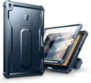 for ipad 9.7"(2017-2018) Case, [Built in Screen Protector and Kickstand] Heavy