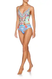 WIRED V-NECK ONE PIECE CLOSE TO MY HEART
