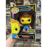 現貨剩一含殼⚡️FUNKO POP 315 恰吉 CHUCKY 鬼娃 黑光恰吉 國外通路正版