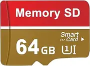SD Card 64 GB Waterproof Mini SD Card External Data Storage Memory Card for Cameras, Dashcam (64 GB)