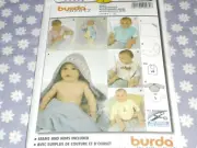 BURDA 9930 BABY ACCESSORIES PATTERN- UNCUT-SIZES-3M-18M