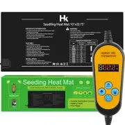 Seedling Heat Mat with 41℉~113℉ Digital Thermostat for Germination 10" x 20.75"