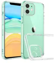 Unov Compatible with iPhone 11 Case Clear Bumper Hybrid Protective Anti B25