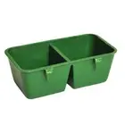 Bird Feeder Conjoined 2-Cup Drinking Water Cups for Chickens Quails