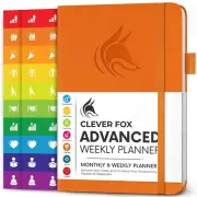 Clever Fox Advanced Weekly Planner – Undated Weekly & Monthly Life Goal Plann...