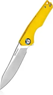 Harvest Pocket knife with Sandvik Steel Folding Knife with G10 Handle for Campin