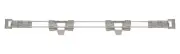 Metro MAX4-L36-2S Stackable Shelf Ledge (Back) for MetroMax 4 Industrial Plasti