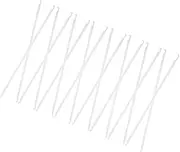 TEHAUX 20pcs Metal File Holder Clips Hanging File Folder Bars Office Hanging Rails Hooks