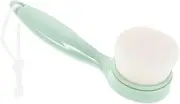 SHERCHPRY Facial Scrubber for Men Soft Bristle Cleansing Brush for Home Use Gentle Face Clean Brush Dual Function Design for Makeup Removal and Skin Care for Sensitive Skin