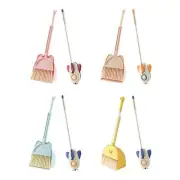 Kids Broom Dustpan Set Mini Dustpan and Broom for Children for Age 3-6 Kids