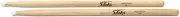 On-Stage Hickory Drumsticks - 5A - Nylon Tip (24-pack) Bundle