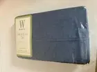 Wamsutta Soft& Easy Twin Fitted Sheet Set New Open Package Blue 250 Thread Count