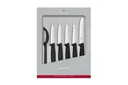 Victorinox 6 Pieces Classic Paring Knife Set (Black)