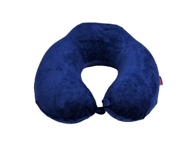Bookishbunny Memory Foam Elevated Neck Head Support Travel U Pillow Clearance