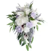 Water Drop Bridal Bouquet for Wedding Supplies for Wedding Engagement