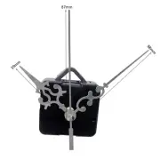 Replacement Quartz Wall Clock Mechanism Movement Hands DIY Repair Parts