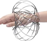 Magic Rings Toy | Arm Magic Spring Arm Flow Rings - Colored Magic Kinetic Spring Interactive Stress Relief Rings Festival Multi-Sensory Interactive