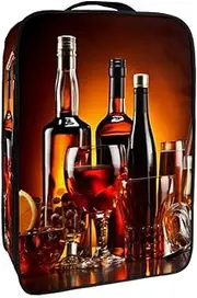 [YTYVAGT] Travel Shoe Bag,Waterproof Portable Organizer Storage Shoe Pouch,Drink Photo Wine