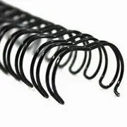 GBC Wire Binding Comb 34 Loop 10mm A4 Black Pack 100