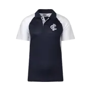 Carlton Blues AFL Premium Polo Shirt Sizes S-7XL! S21