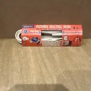 Vintage 6 Foot Flexible Electrical Wire / Cord Snap it Brand No 18 F23