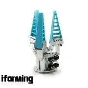 Pneumatic 3-Finger Flexible Robot Claw Bionic Hand Robotic Hand Fruit Sorting