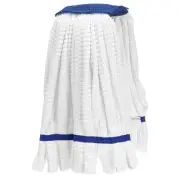 Mop Head Replacement Microfiber Floor Cleaning 10 oz 33.5 Inch, White