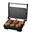 Portable Panini Grill Press Sandwich Maker to 6 Slices 850W Double Side H6P6