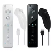 Remote Wiimote Nunchuck Controller Set Combo for Nintendo Wii/Wii U Game Console