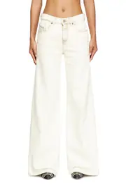 [Diesel] Diesel - Flare Jeans - 1978 D-Akemi - Jeans - Woman - White 29 White