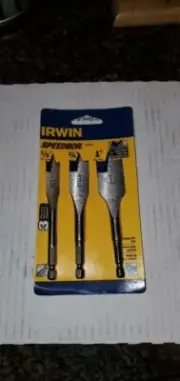 irwin speedbor 1/2 3/4 AND 1 IN
