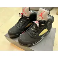 在飛比找蝦皮購物優惠-Air Jordan 5 Retro OG 5代黑銀 女鞋 