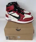 Size 9.5 - Air Jordan 1 Retro High Off-White Chicago AA3834-101 Brand New OG ALL