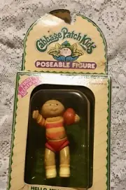 NIB FIRST EDITION CABBAGE PATCH KIDS POSEABLE FIGURE DUSTIN MICHAEL AUG 12 1984