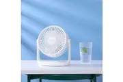 Yoobao Rechargeable Portable USB Low-noise Mini Fan 10000mAh - White