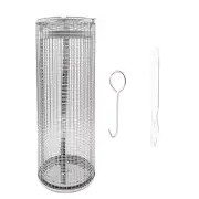 Rolling Grilling Basket for Outdoor Grilling,BBQ Rolling Grilling Mesh5519